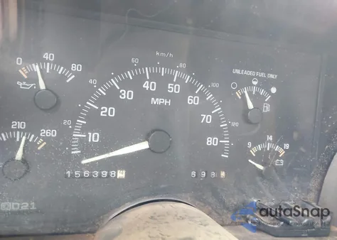 1994 Chevrolet Gmt-400 K2500 из США, поврежденный, VIN 1GCGK24K5RE110526